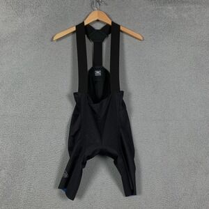 7Mesh MK3 Bib Shorts Men's Medium M Black Stretch Padded Biking Cycling Outdoors